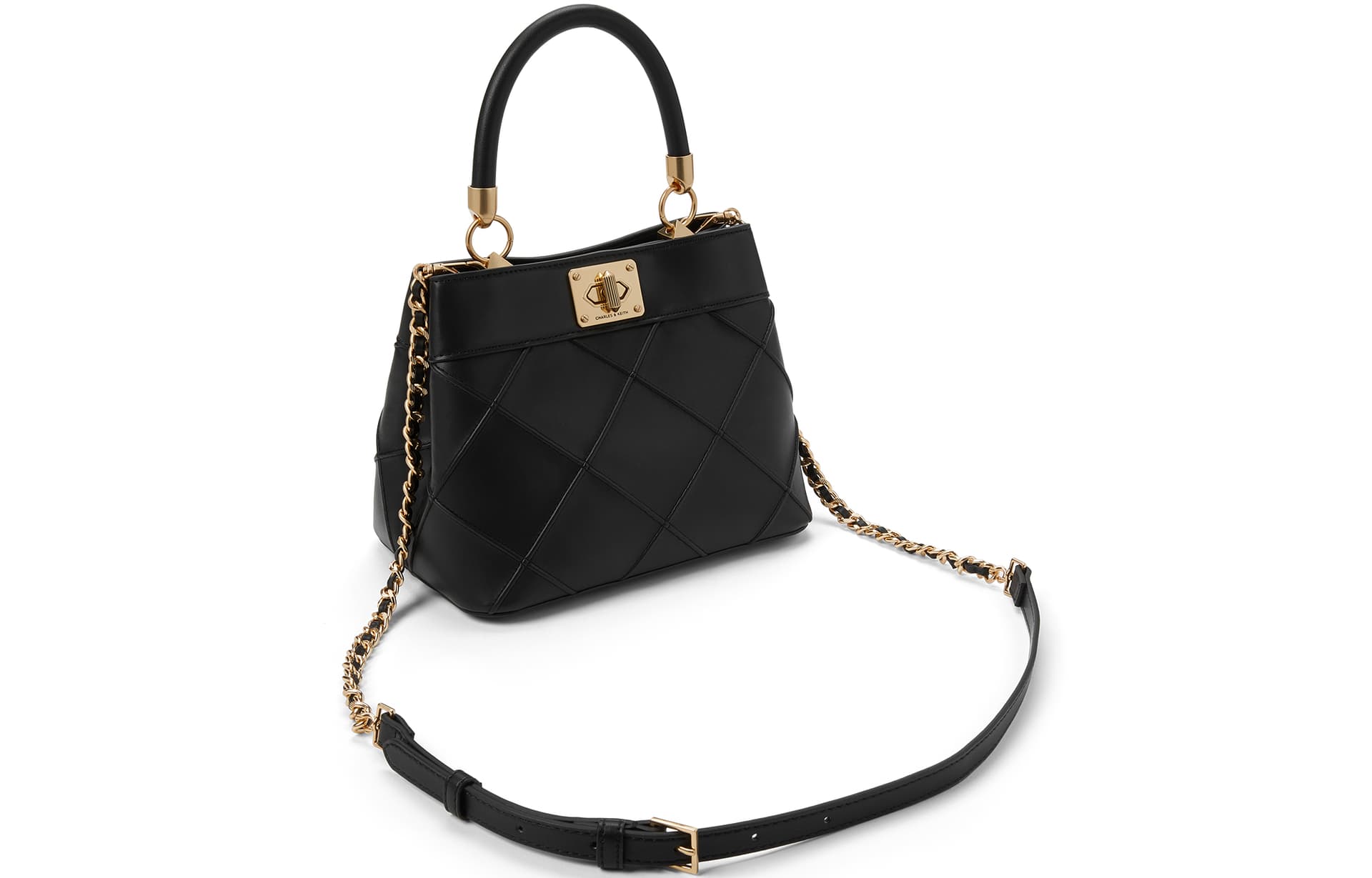 Сумка CHARLESKEITH ck CreamBlack - изображение 3
