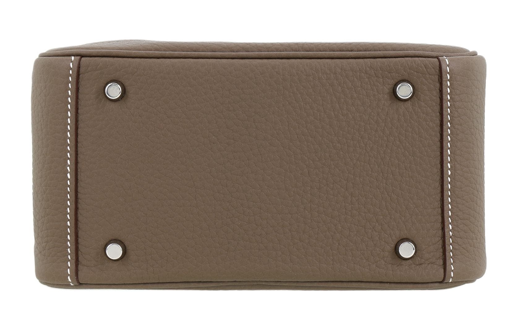 Сумка через плечо HERMES Lindy 19 Taurillon Clemence 18 Etoupe - изображение 4