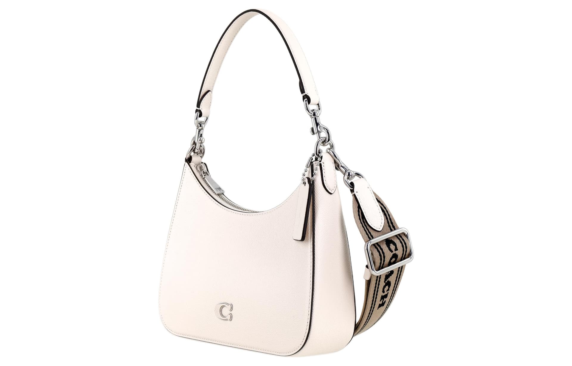 Сумка COACH Hobo 23 White - изображение 2