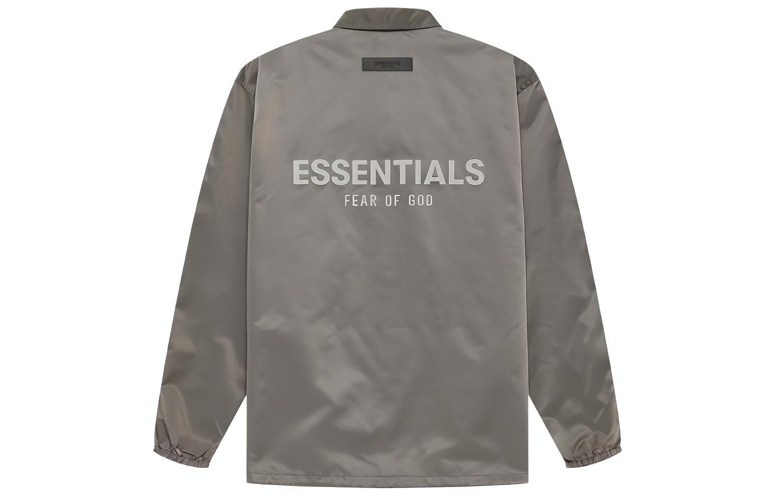 Куртка Fear of God Essentials SS22 Coaches Jacket Desert Taupe Logo - изображение 2