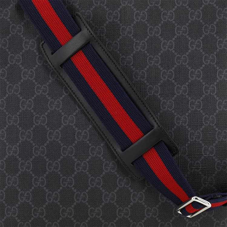 Мини-сумка Gucci Logo Canvas Messenger Bag - изображение 5