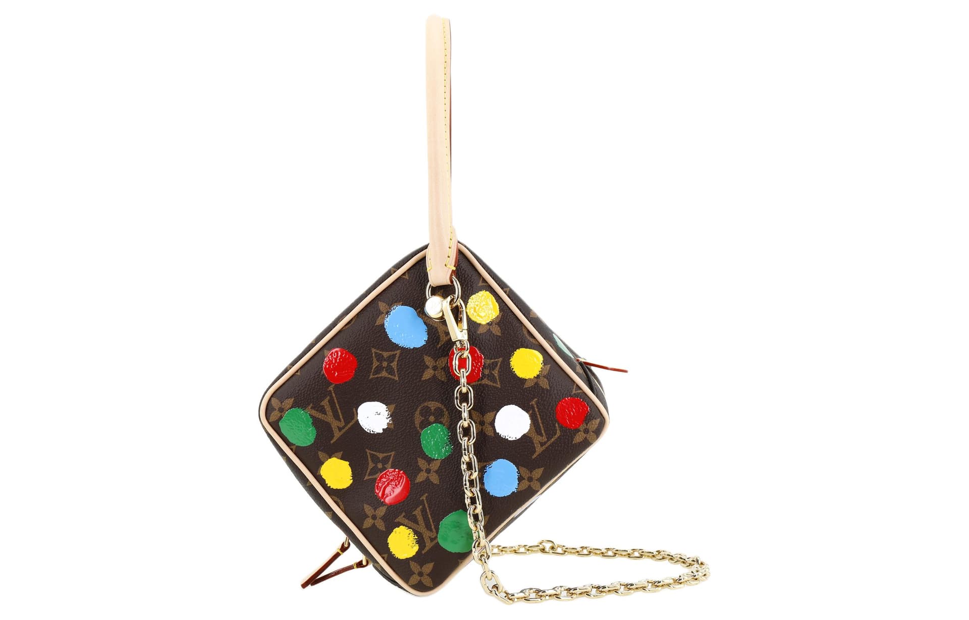 Сумка LOUIS VUITTON x Yayoi Kusama Square Polka Dot Bag - изображение 1
