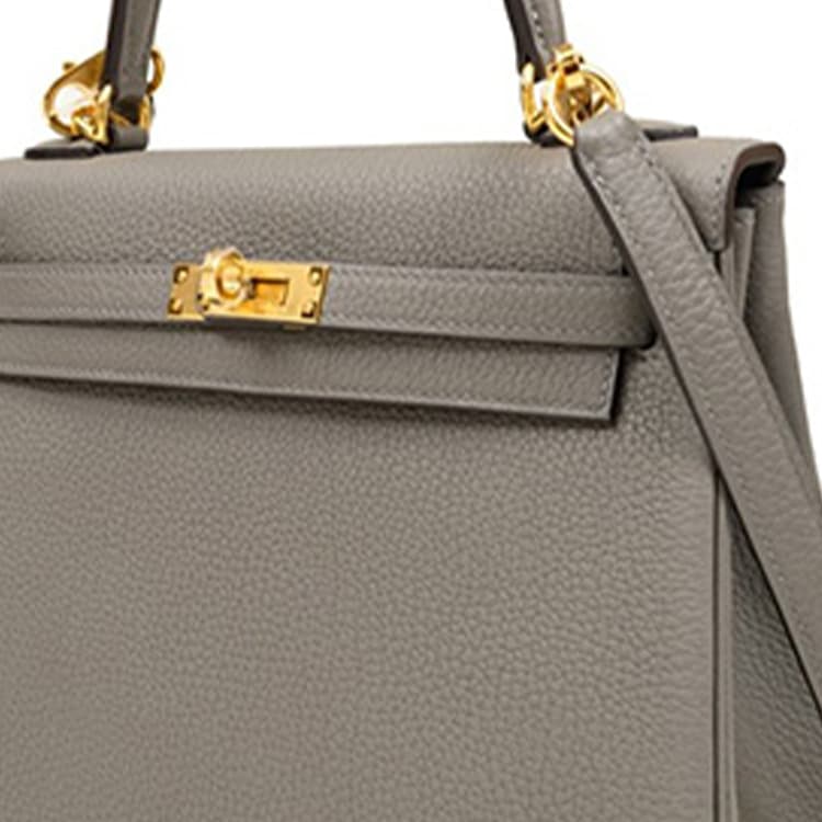 Сумка HERMES Kelly 25 Togo 0L Grismeyer - изображение 5
