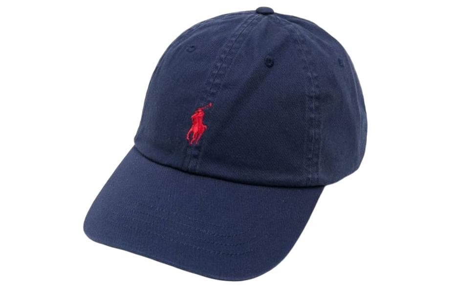 Кепка Polo Ralph Lauren Хлопковый Волокнистый Бейсболка Мужская Морской Синий - изображение 2