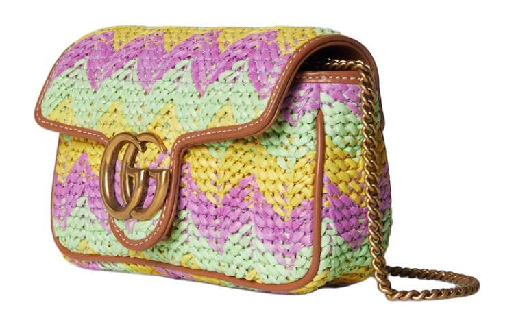 Сумка через плечо Gucci GG Marmont Mini Crossbody Bag - изображение 2