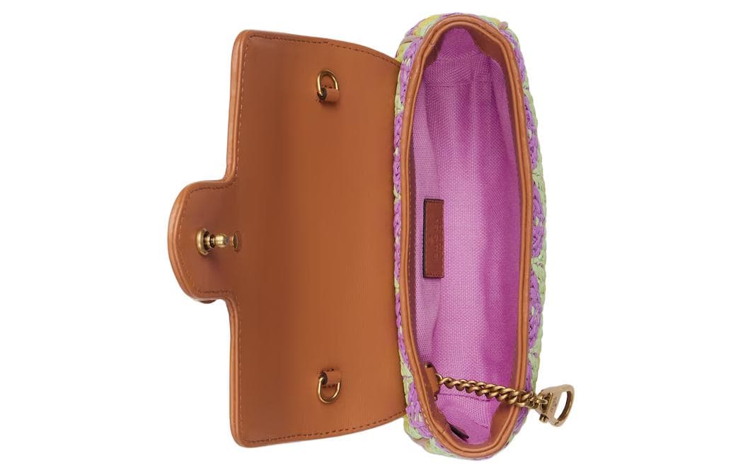 Сумка через плечо Gucci GG Marmont Mini Crossbody Bag - изображение 5