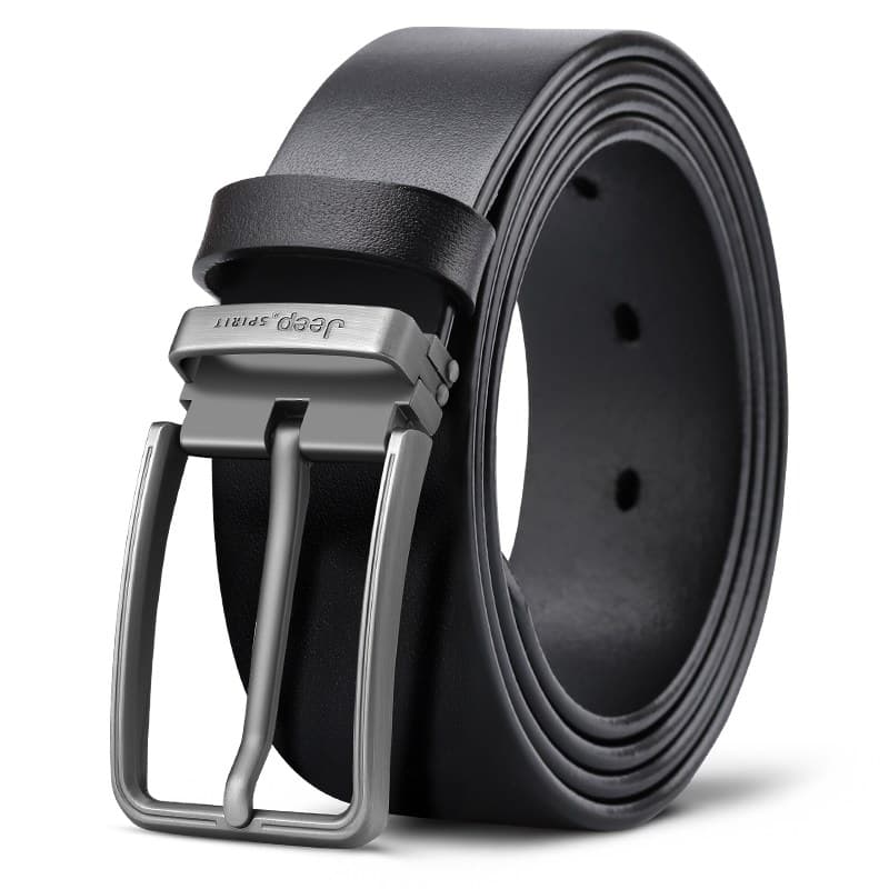 Ремень JEEP SPIRIT Ремни из коровьей кожи Мужские 3,4CM - изображение 4
