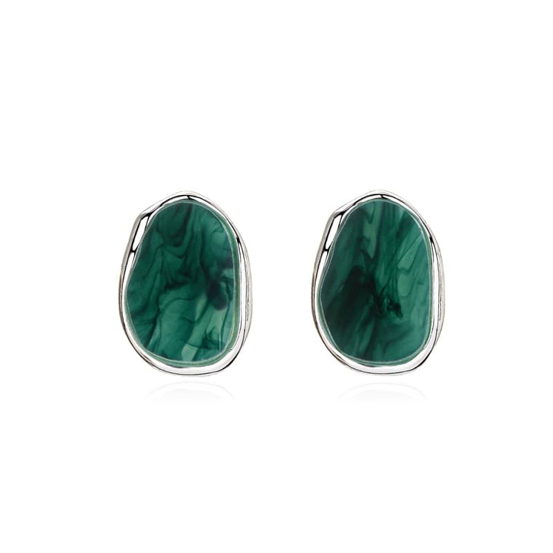 Серьги Серьги-гвоздики из серебра 925 пробы с серебряной иглой QLADY для женщин - изображение 1