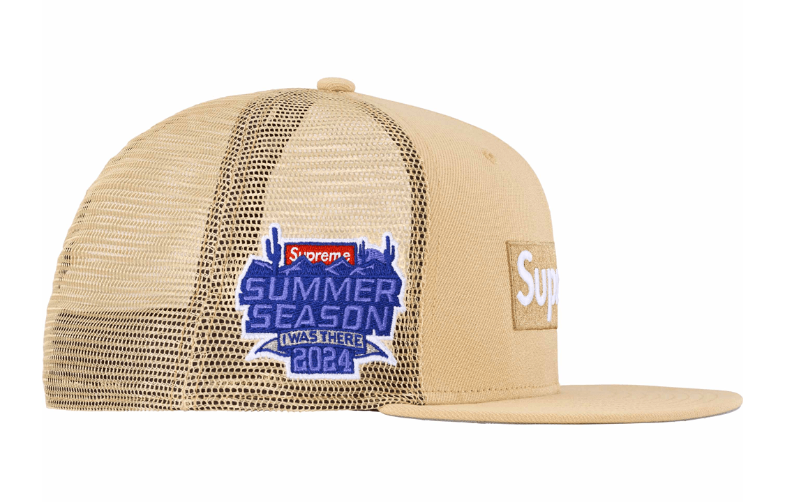 Кепка Supreme SS24 WEEK 8 BOX LOGO MESH BACK NEW ERA - - изображение 2