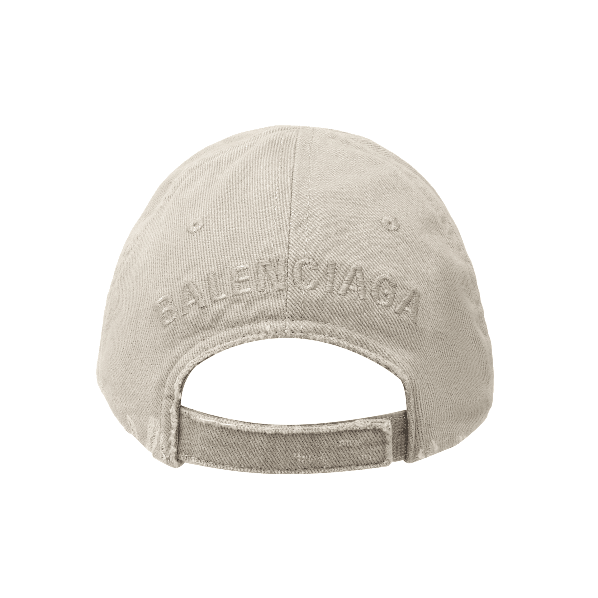 Кепка Balenciaga Adjustable Cotton Cap Grey - изображение 4
