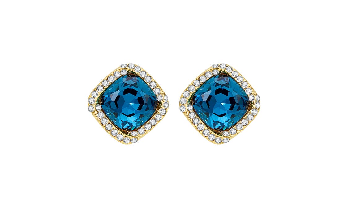 Серьги HMZ Серебряные серьги-гвоздики с иглой из серебра S925 женские - изображение 1