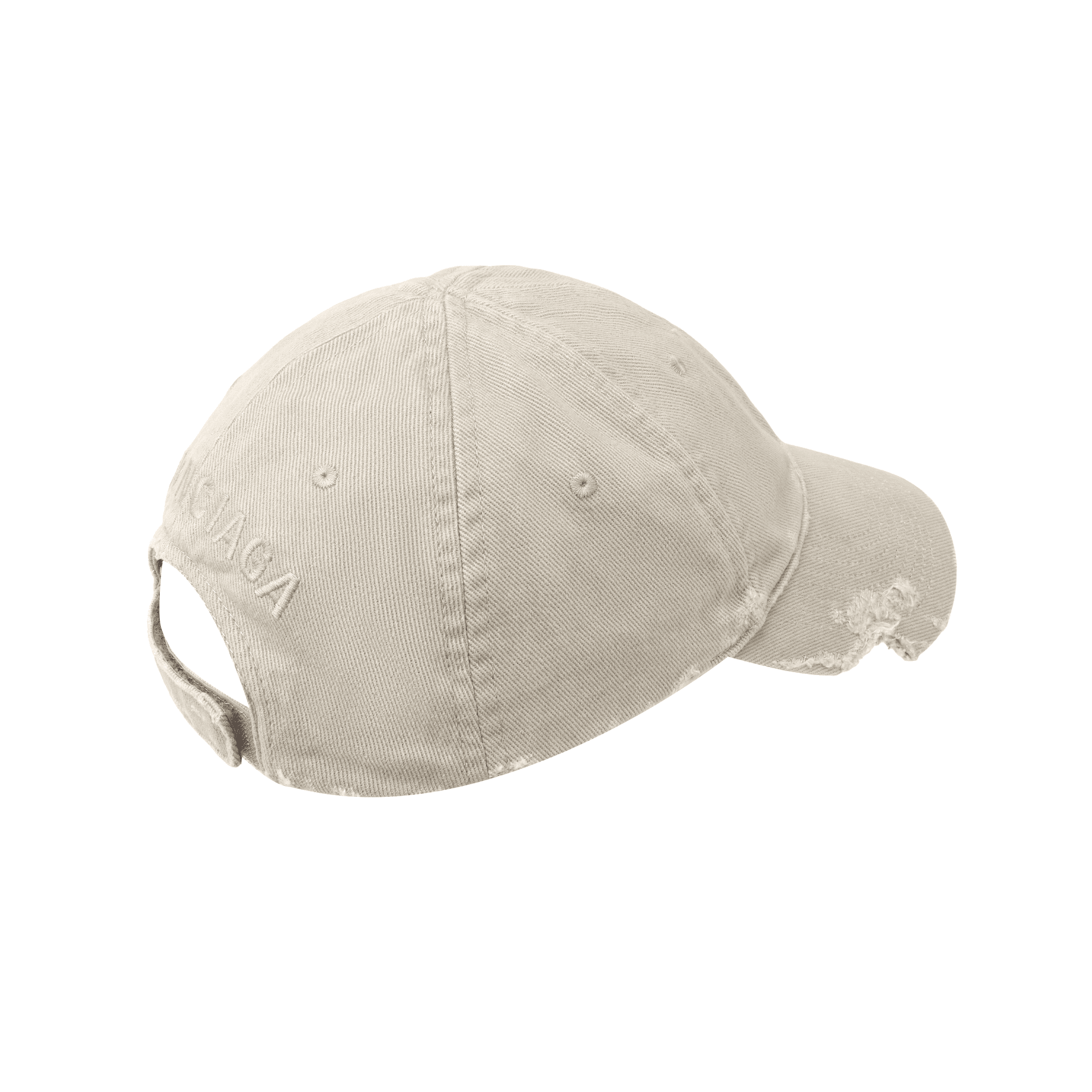 Кепка Balenciaga Adjustable Cotton Cap Grey - изображение 3