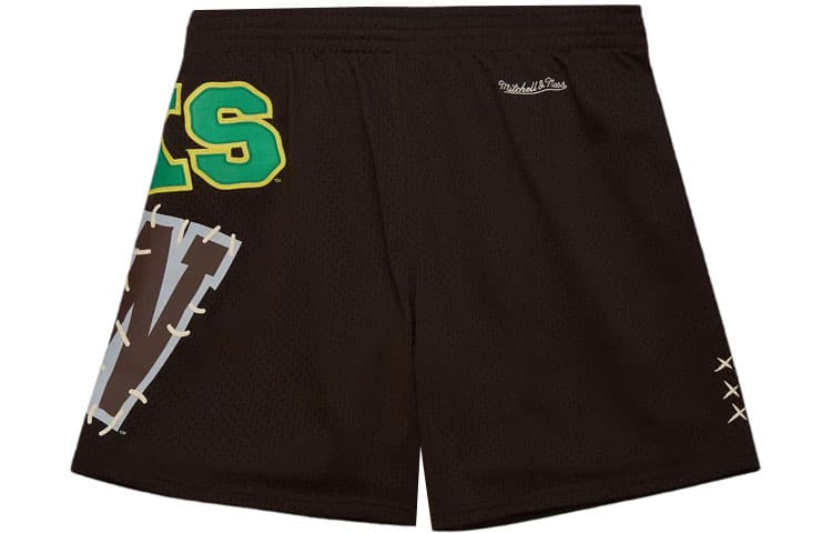 Тренировочные штаны Travis Scott x Mitchell Ness SS24 UNIVERSITY OF OREGON LOGO - изображение 2