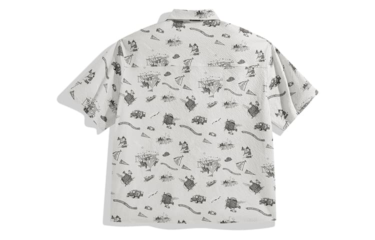 Рубашка PEACEBIRD MEN Белый 1 (Loose Fit) Мужская Рубашка - изображение 2