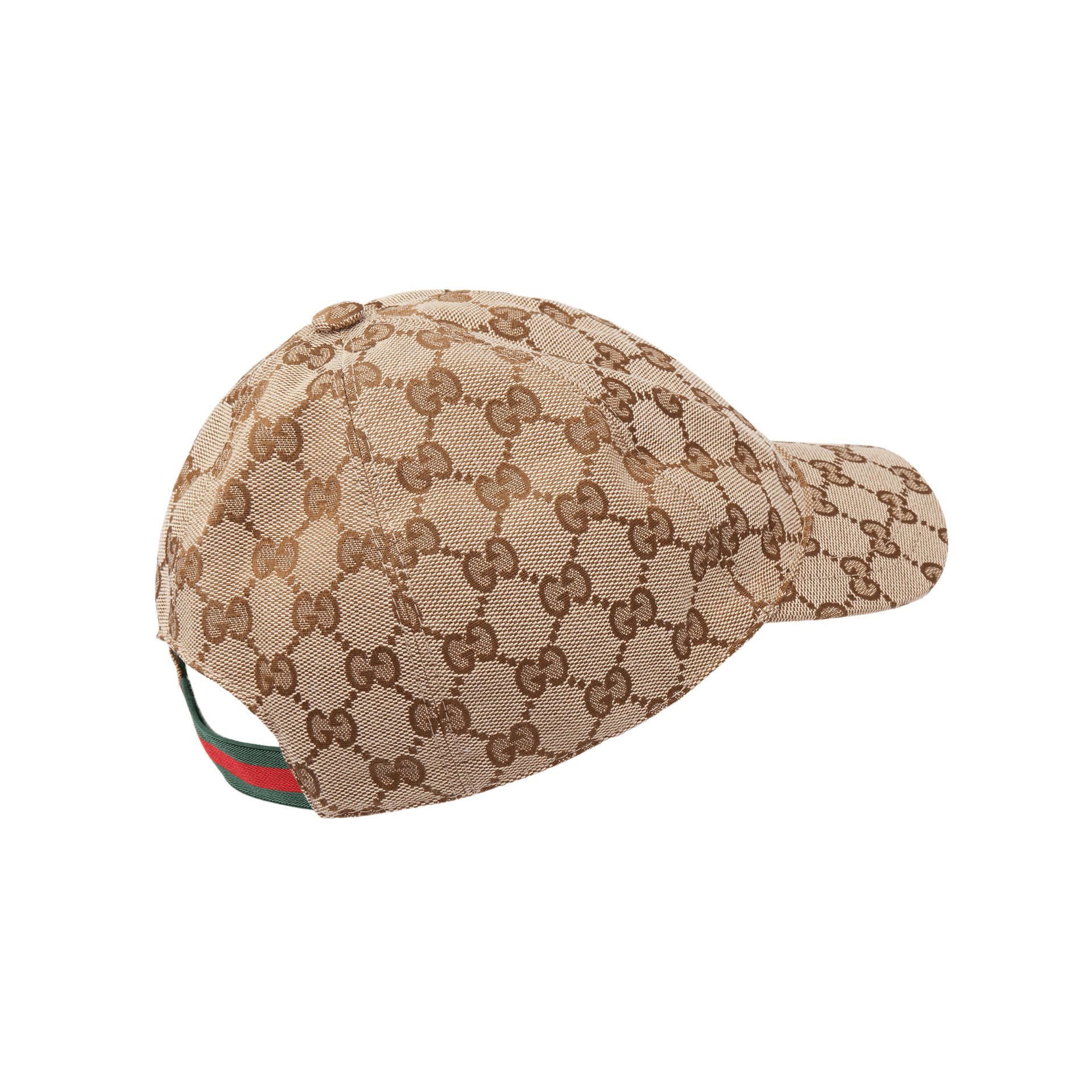 Кепка Gucci GG Canvas Baseball Cap Beige/Ebony - изображение 3