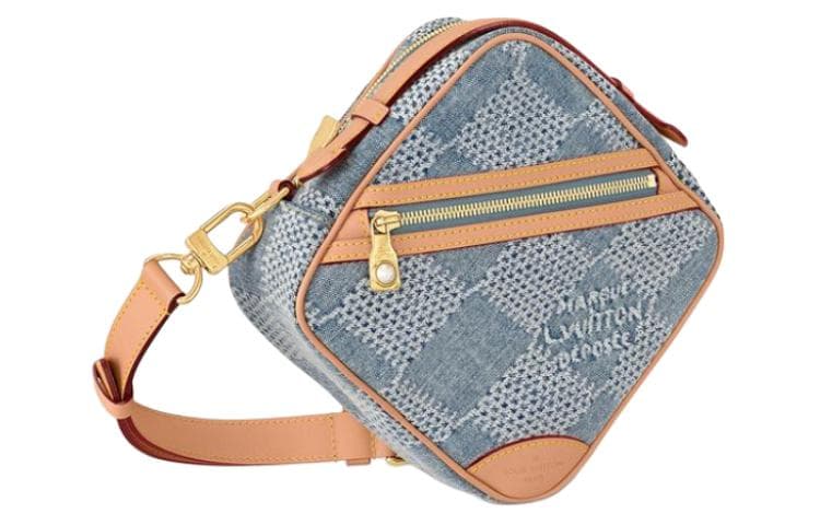 Сумка через плечо LOUIS VUITTON ChessMessenger Damies Denim 3D - изображение 2
