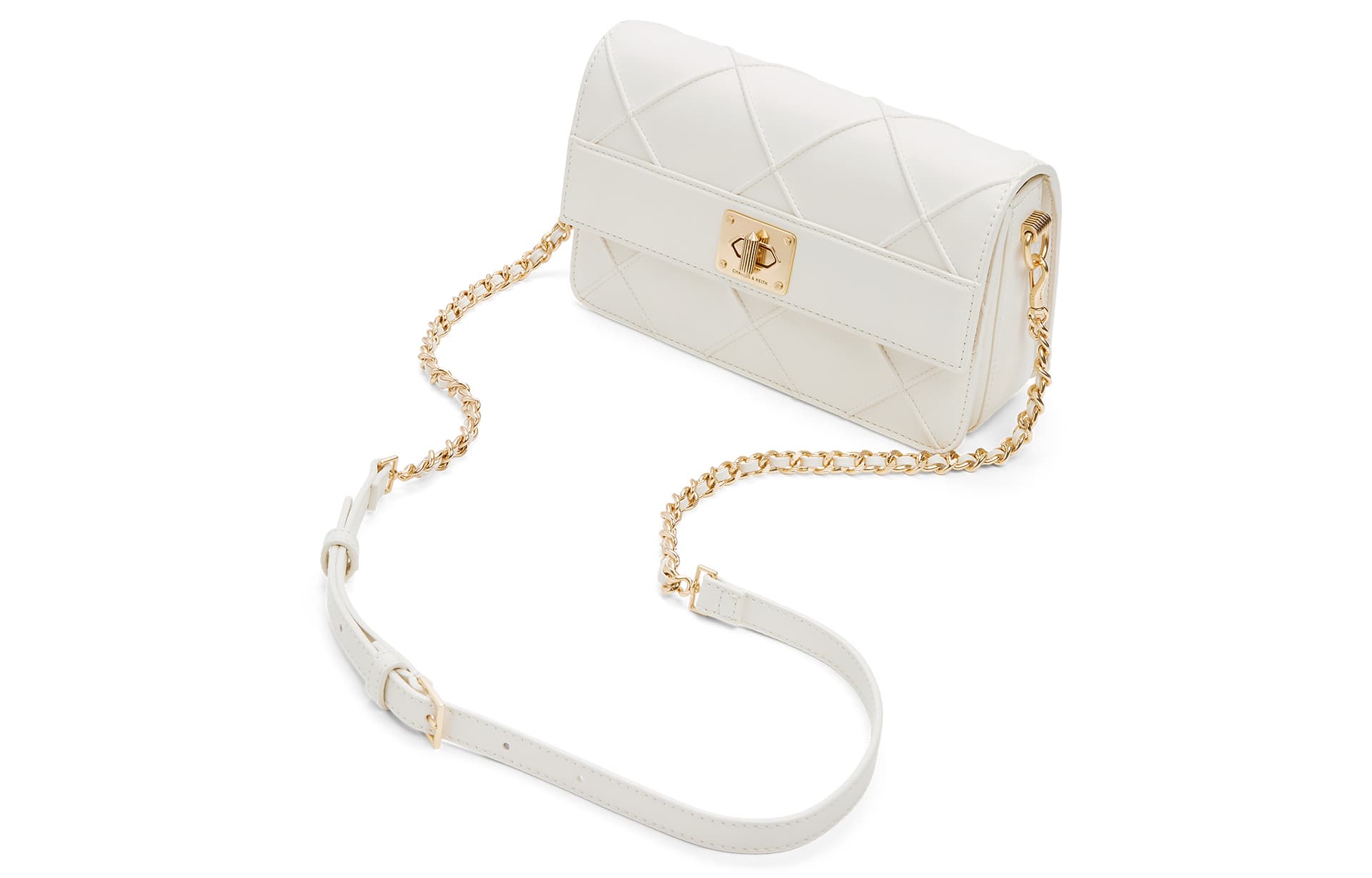 Сумка через плечо CHARLESKEITH ck PU CreamBlack - изображение 5