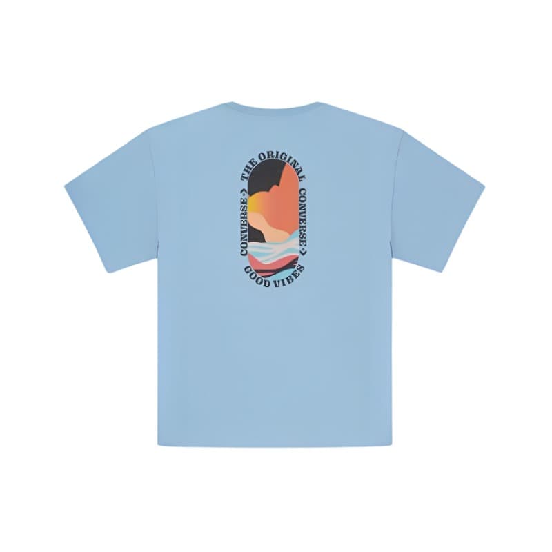 Футболка Converse Summer Play SS24 Blue Tee - изображение 2