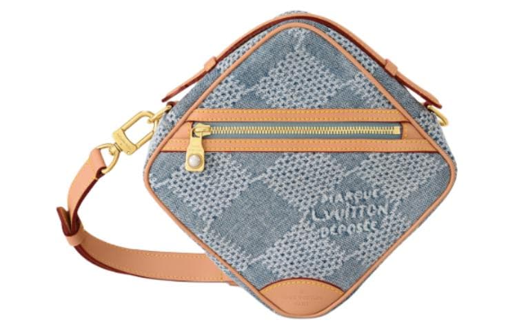 Сумка через плечо LOUIS VUITTON ChessMessenger Damies Denim 3D - изображение 1