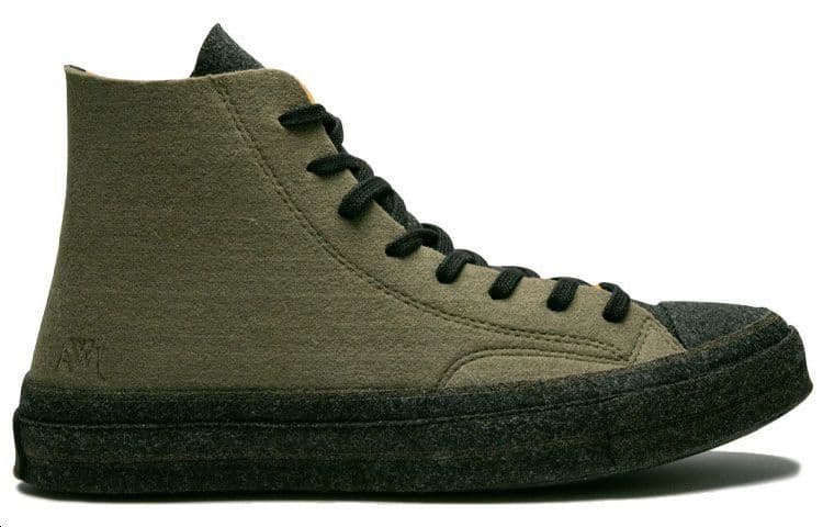 Кроссовки J.W.Anderson x Converse 1970s Hi "Stone Grey Flame Orange" - изображение 2