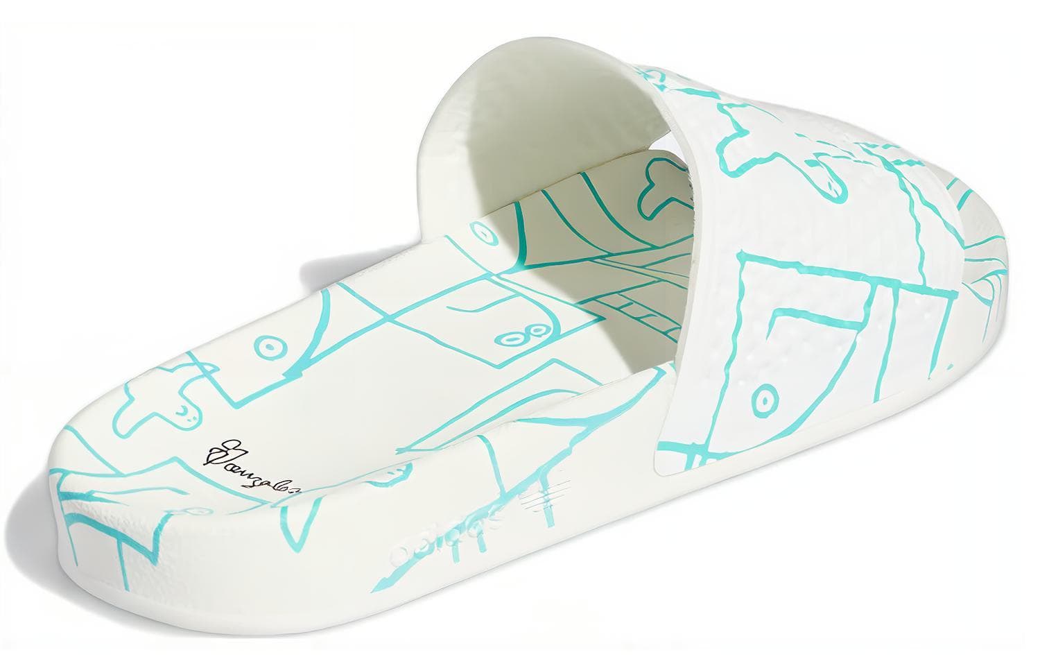 Сандалии adidas originals Shmoofoil Slide - изображение 4