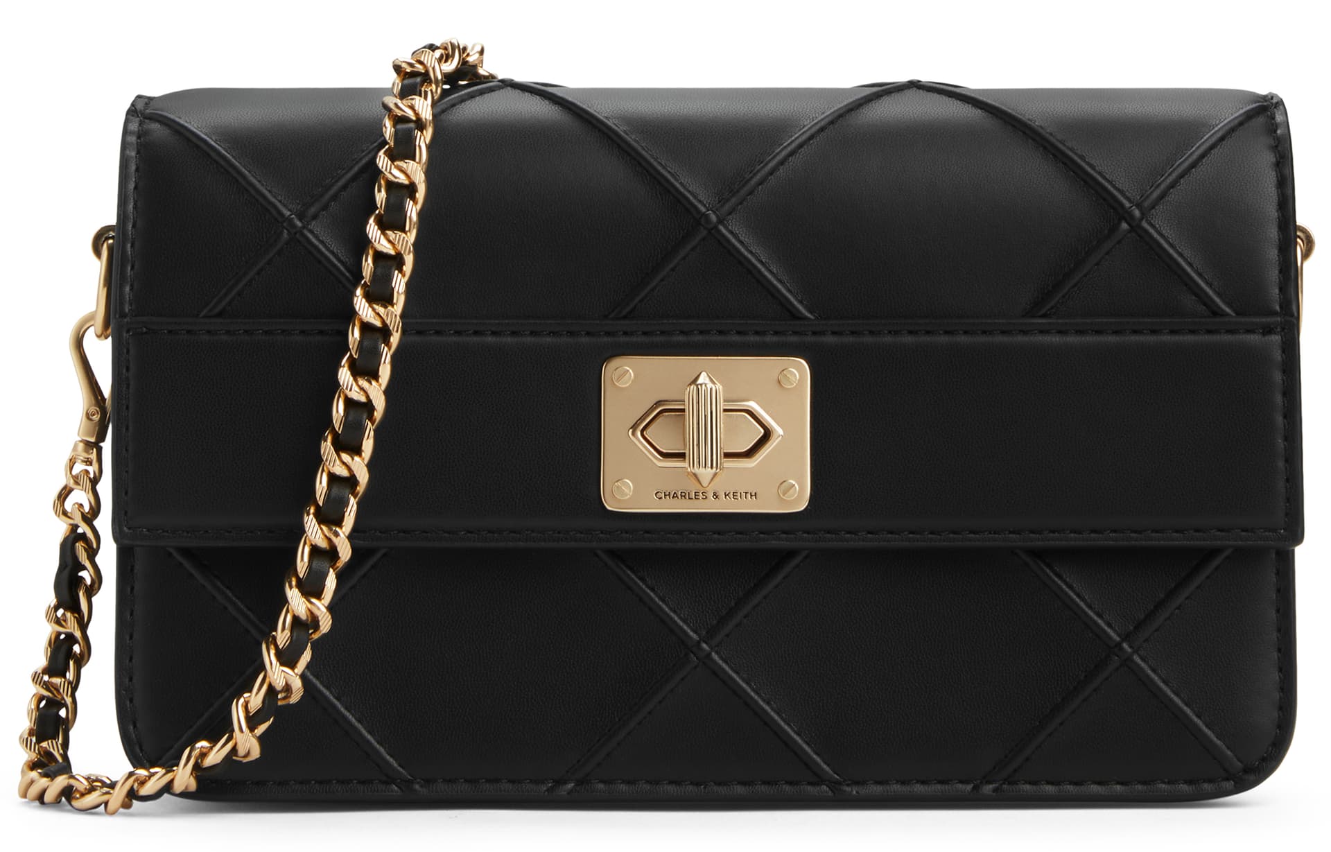 Сумка через плечо CHARLESKEITH ck PU CreamBlack - изображение 2