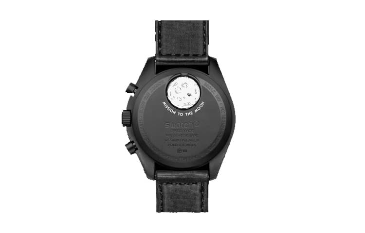 Часы SWATCH Omega Коллаборация Кварцевый механизм Мужские часы Часы 42 мм Черный циферблат Биокерамика Корпус часов - изображение 2