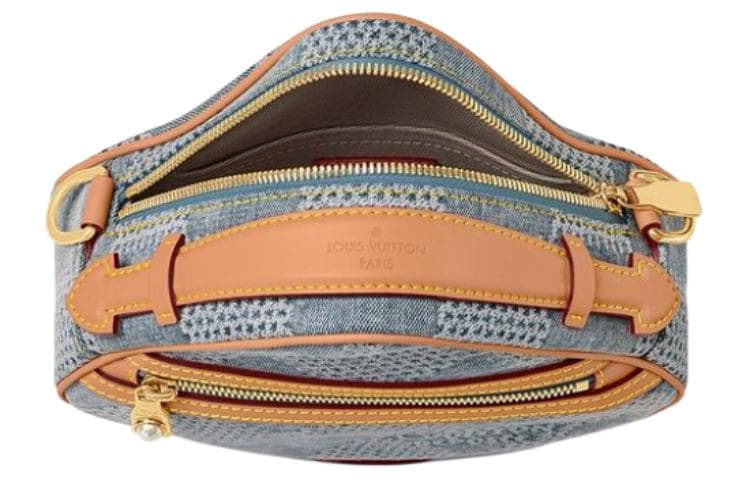 Сумка через плечо LOUIS VUITTON ChessMessenger Damies Denim 3D - изображение 3