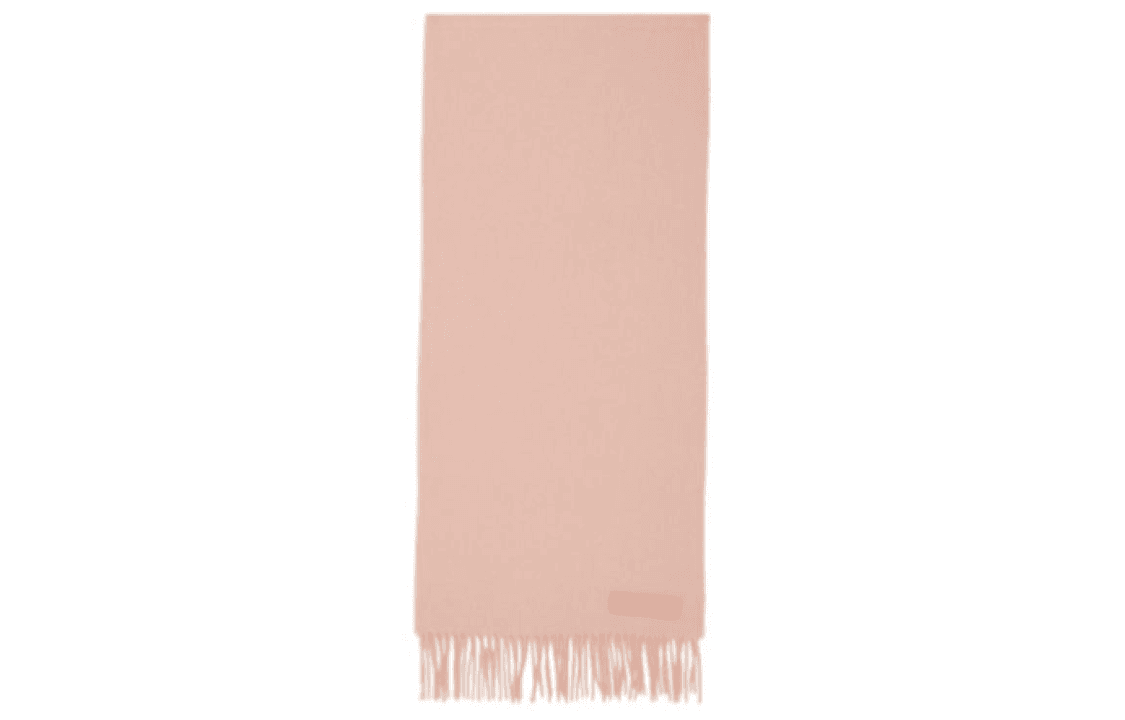 Шарф Acne Studios Вязаные шарфы Мужской Розовый - изображение 1