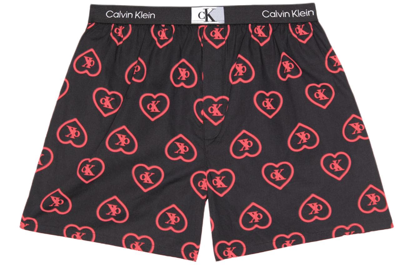 Трусы Calvin Klein Neon Heart Boxer Briefs Black - изображение 1