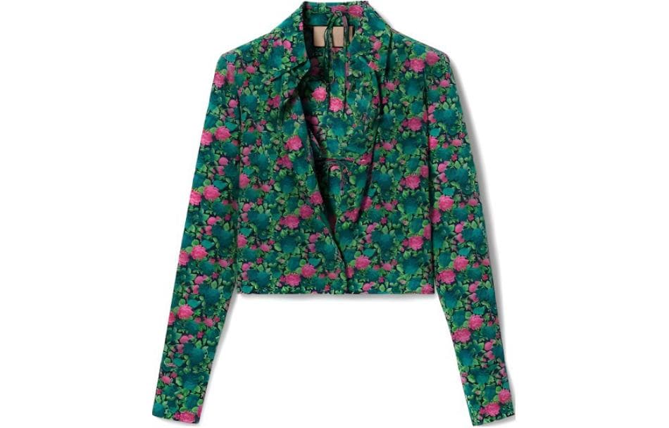 GUCCI SS24 Рубашка Комплект Женский Зеленый - изображение 2