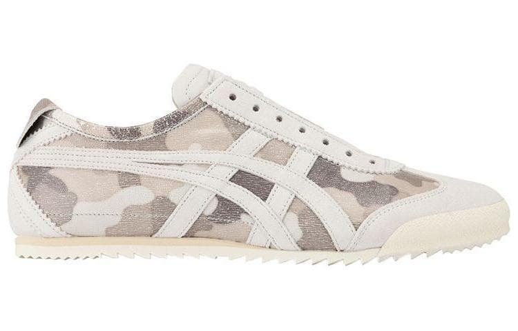 Кроссовки для бега Onitsuka Tiger Mexico Slip-On Deluxe White Grey - изображение 2