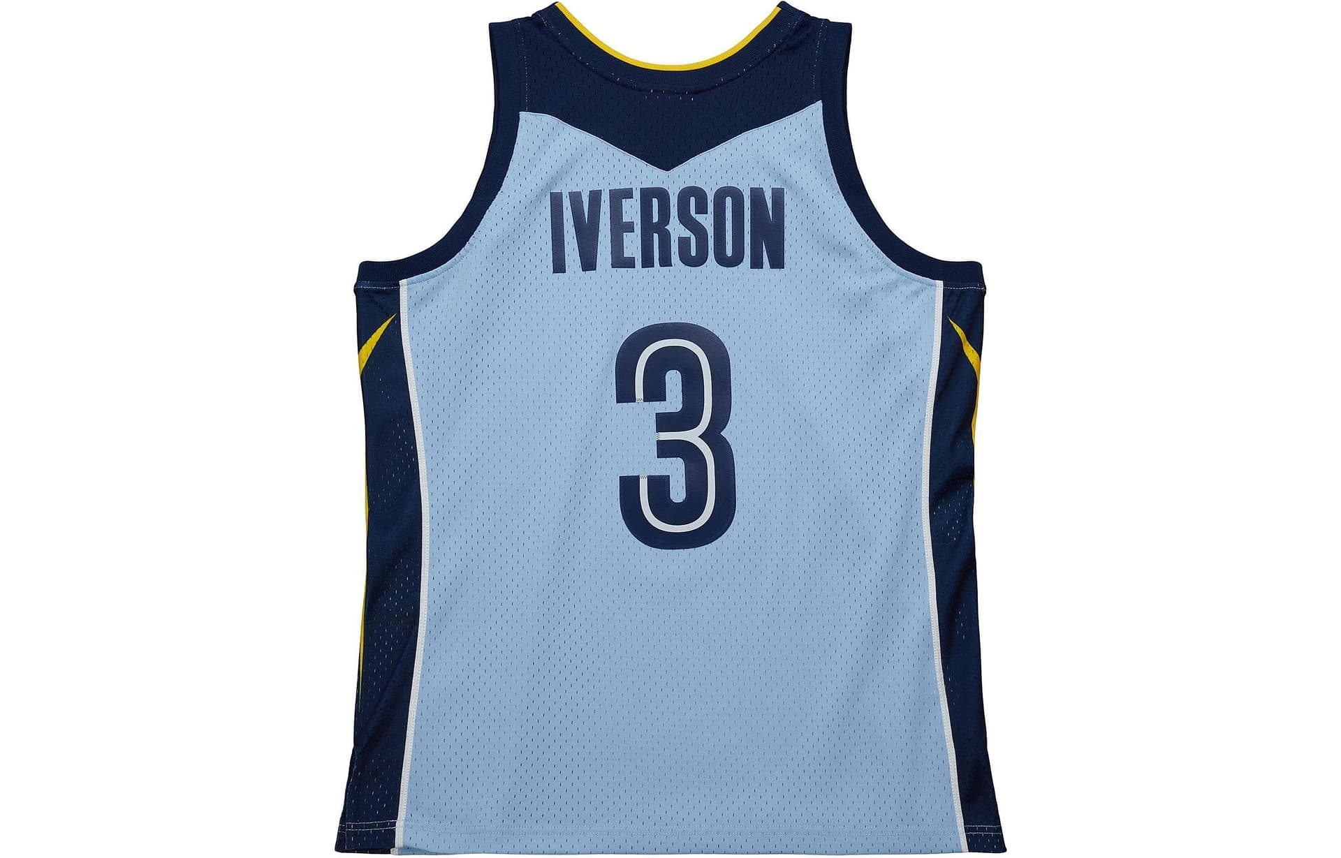 Баскетбольная майка Mitchell Ness SW Iverson 09-10 3 - изображение 2