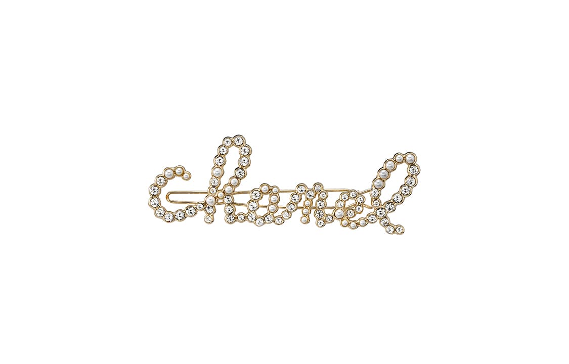 Заколка CHANEL Logo Hair Clip - изображение 2