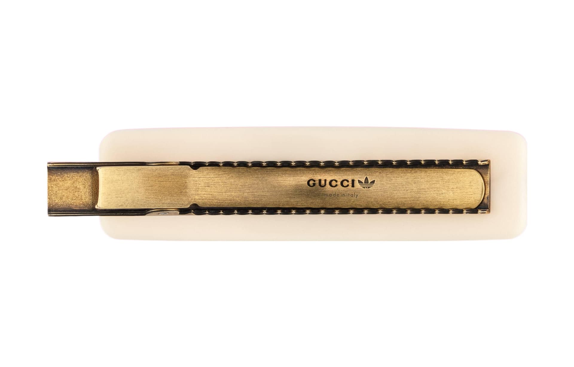 Заколка Gucci x Adidas Metal Hair Clip Beige - изображение 2