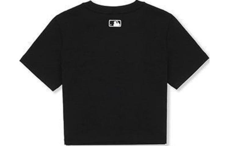 Футболка MLB SS23 Heart Стандартная рукавная футболка женская черная - изображение 2