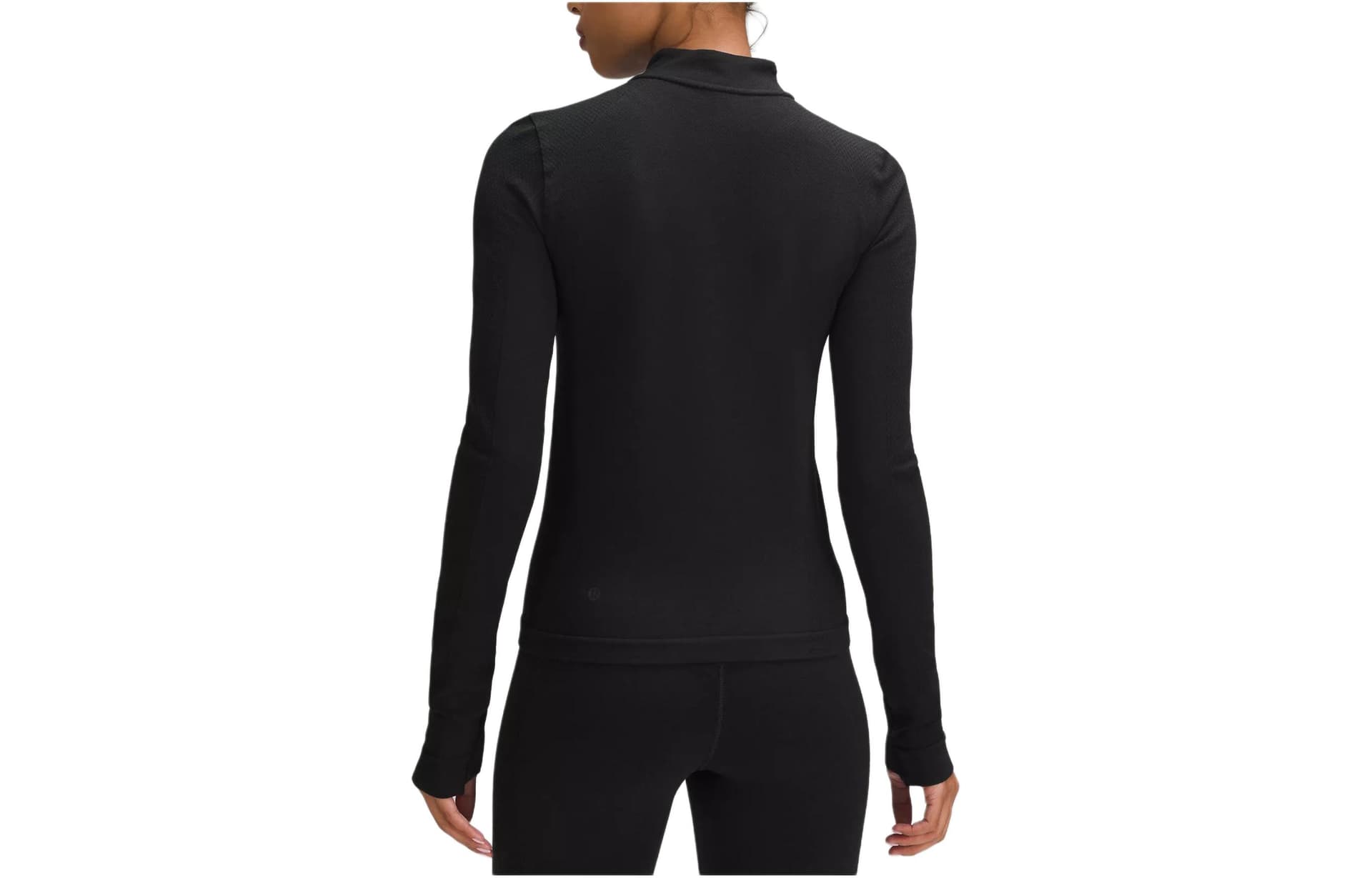Блузка lululemon Merino Wool-Blend Base Layer Half Zip - изображение 2