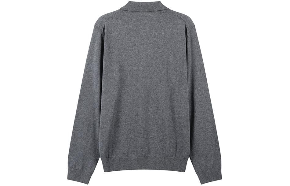 Кофта HUGO BOSS SS24 Свитер Мужской Темно-Серый - изображение 2