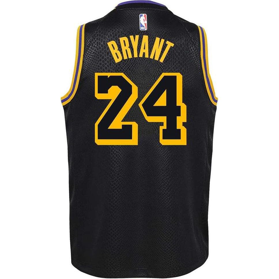 Nike NBA City Edition Lakers Kobe 8&24 Mamba Jersey Black - изображение 5