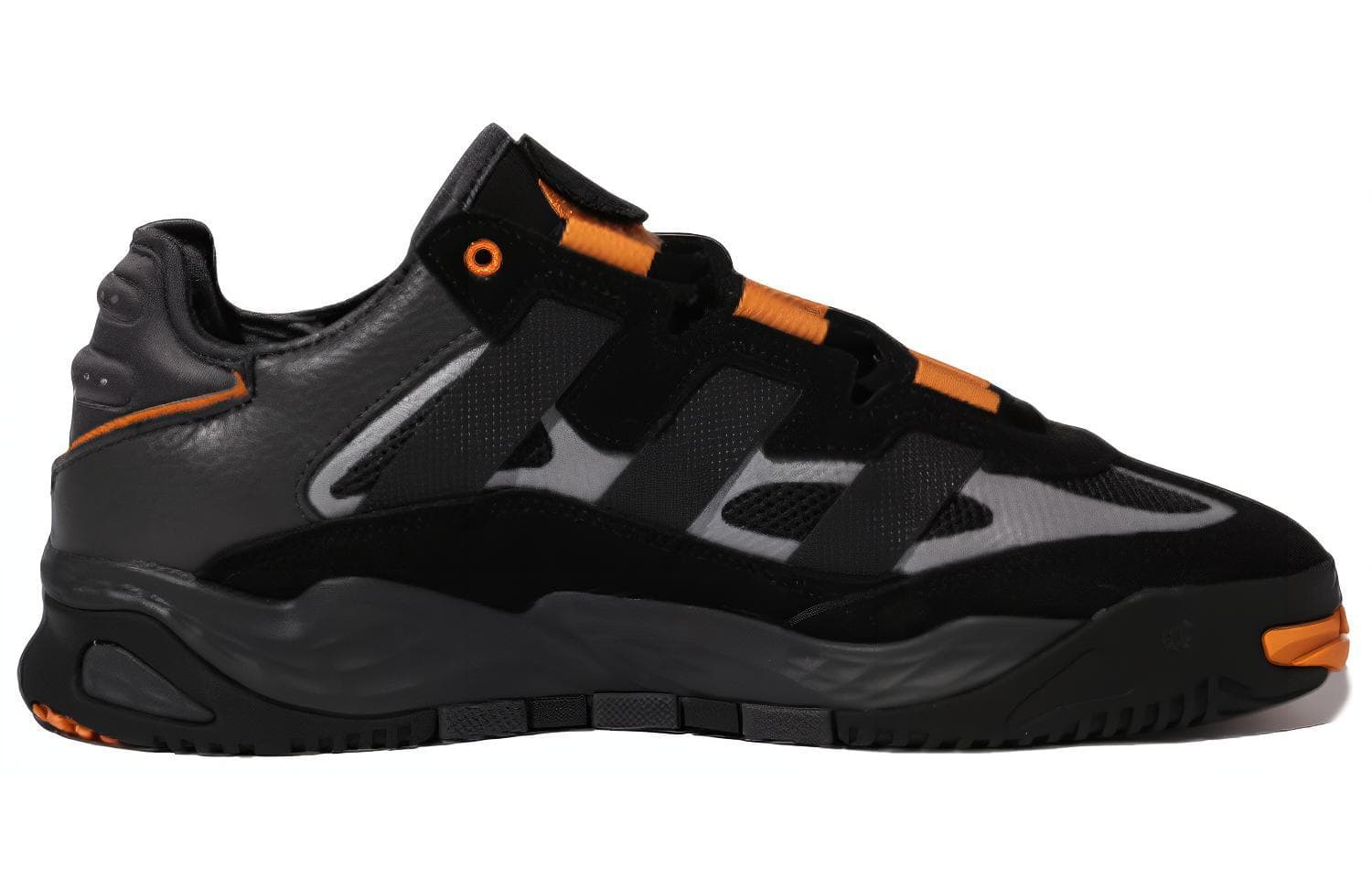 Кроссовки adidas Niteball Black Orange - изображение 2