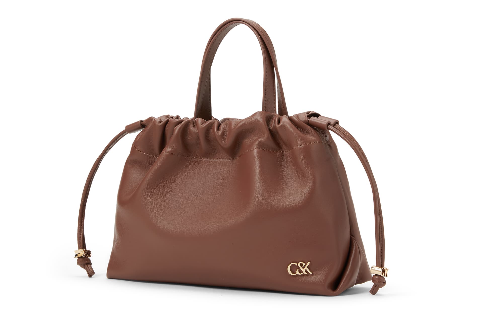 Мини-сумка CHARLESKEITH ChalkCognacBlack - изображение 2