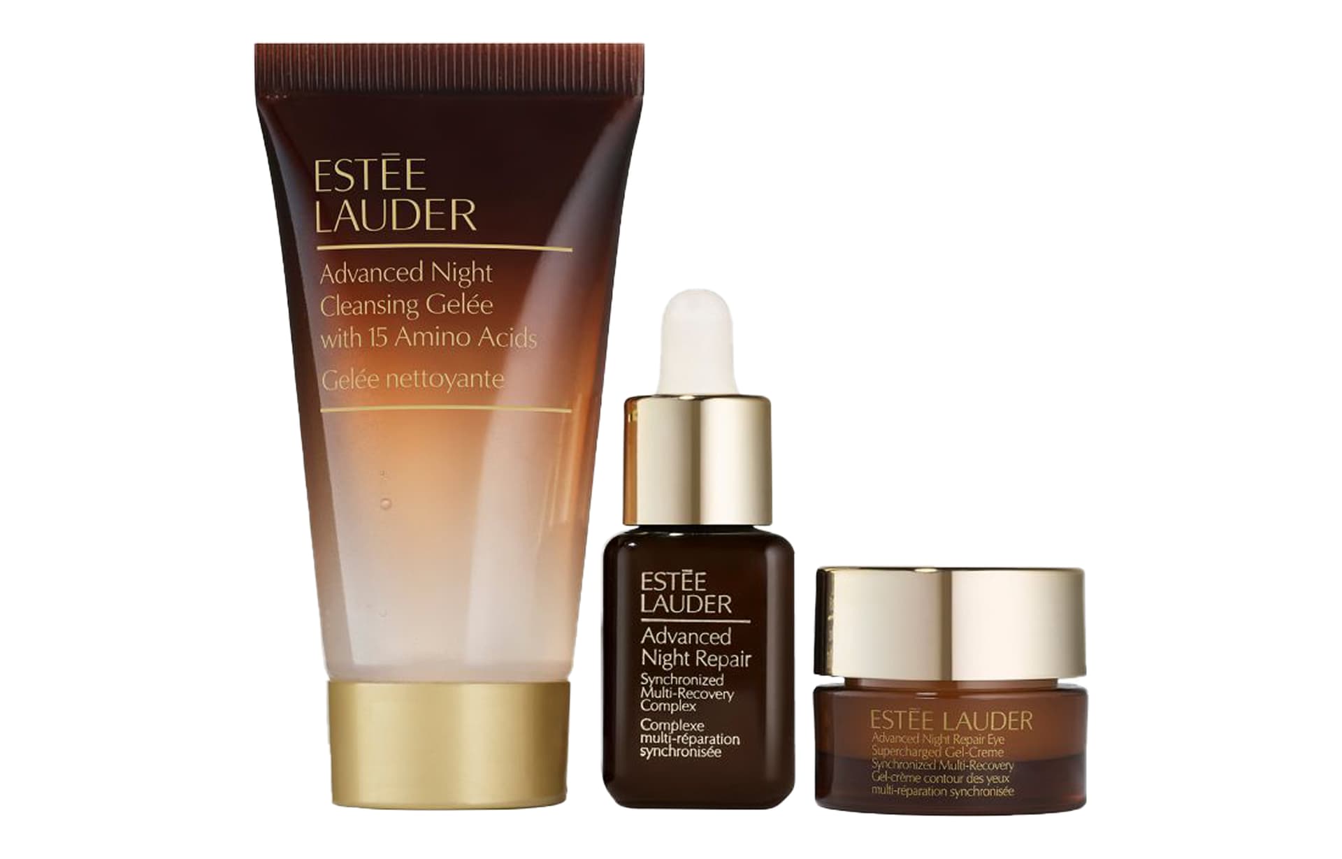 ESTEE LAUDER Набор пробников для ухода за кожей Night Time Skin Care Moisturizing 5мл+7мл+30мл - изображение 2