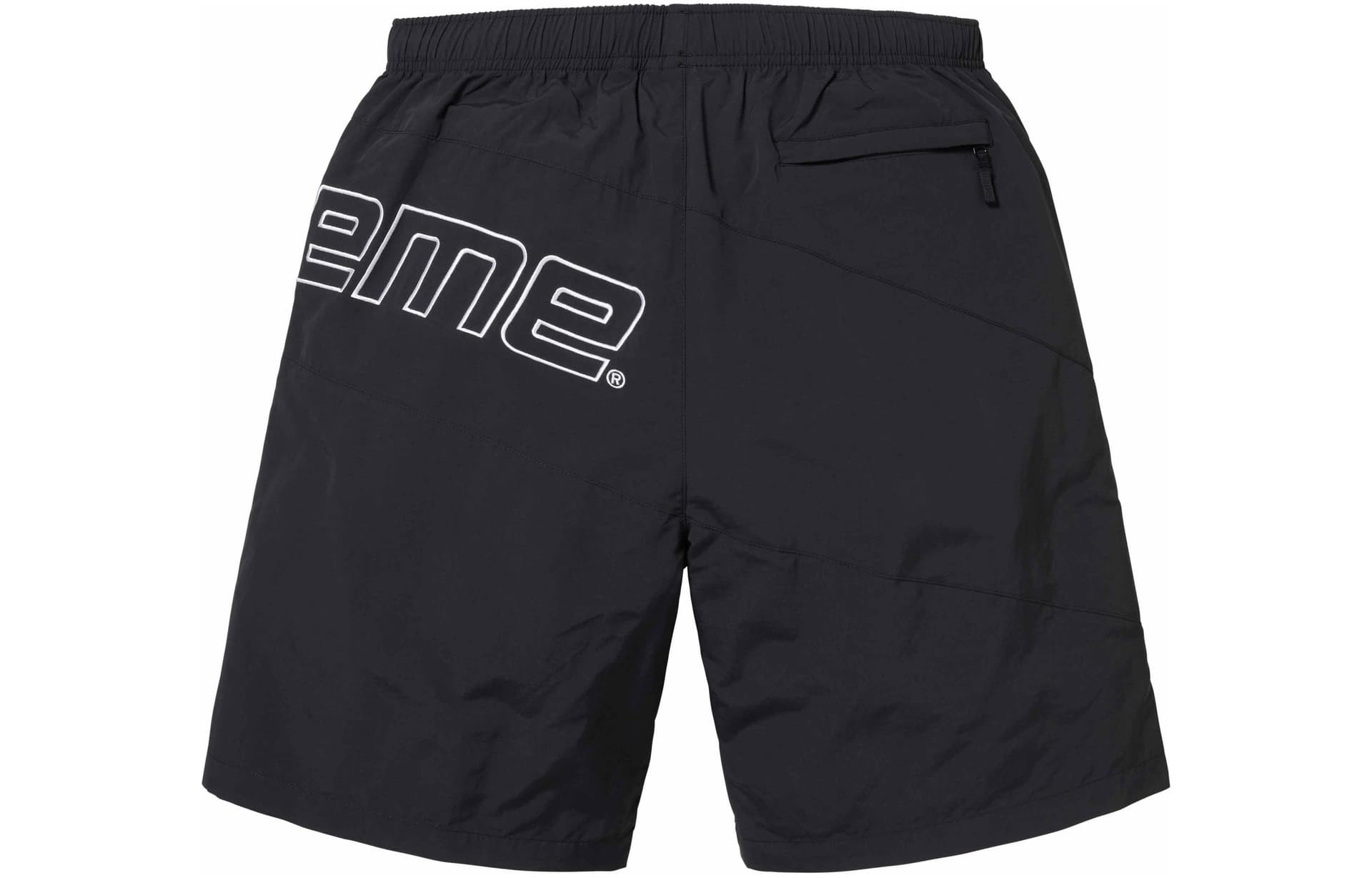 Шорты Supreme SS24 WEEK9 CURVE NYLON SHORT - изображение 2