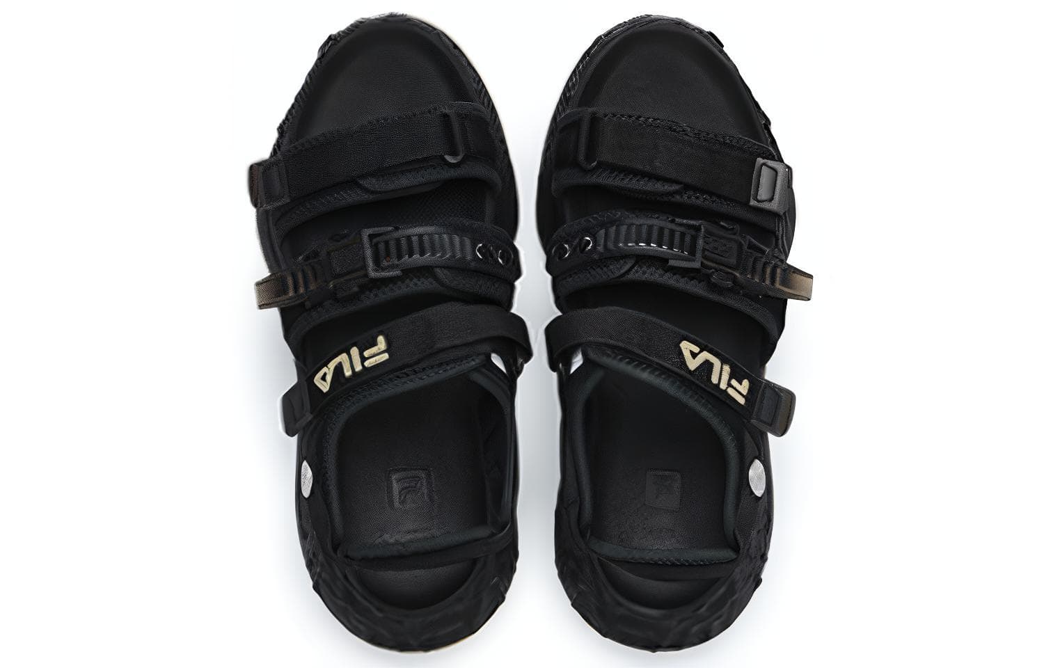 Сандалии с ремешком Mihara Yasuhiro x Fila FM-15 Sandal Black - изображение 3