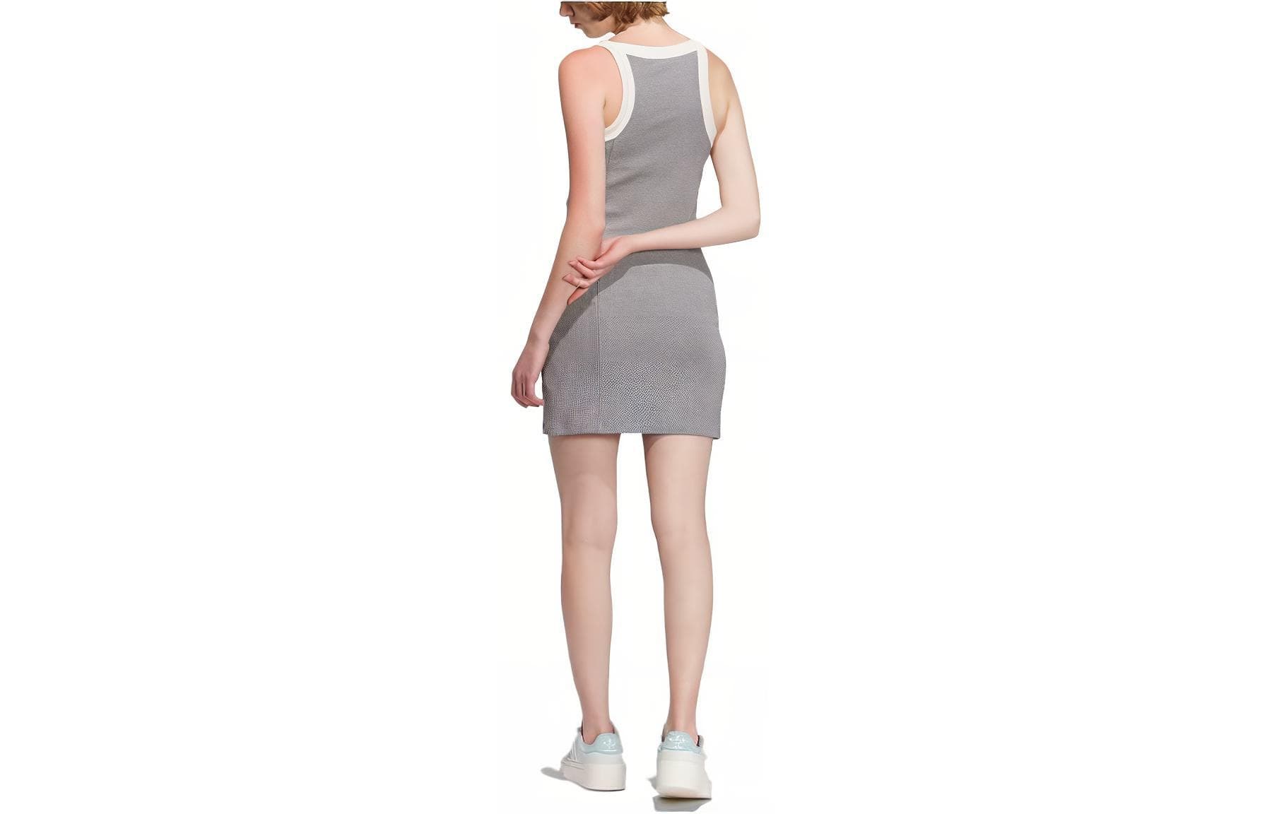 Adidas Originals Spice Girls Без рукавов Платье Women's Basic Вересковый серый - изображение 2