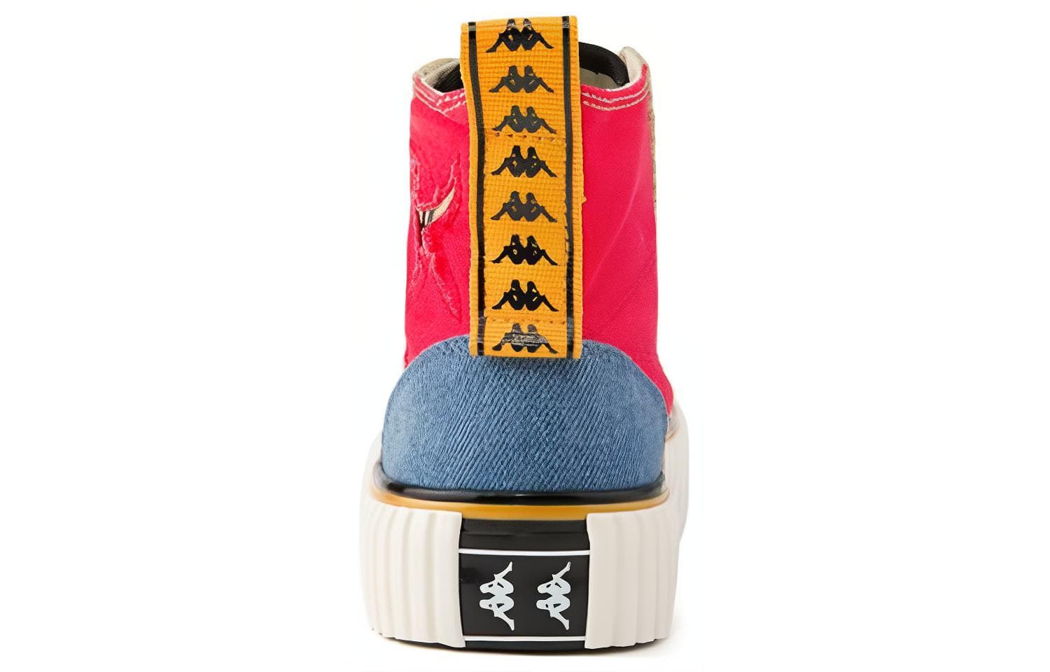 Кеды Kappa One Piece Luffy High Vulcanized Shoes Red Blue Brown - изображение 4