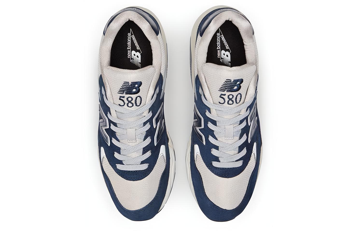 Кроссовки для бега New Balance 580 Blue White - изображение 4