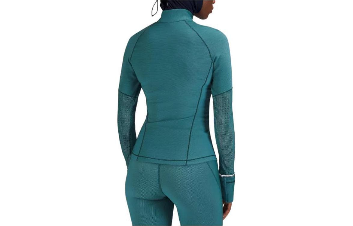 Куртка lululemon Two-Tone Ribbed Running Half Zip - изображение 2