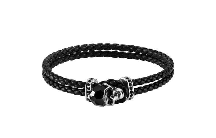 Браслет Swarovski Taddeo Skull Bracelet Black - изображение 1