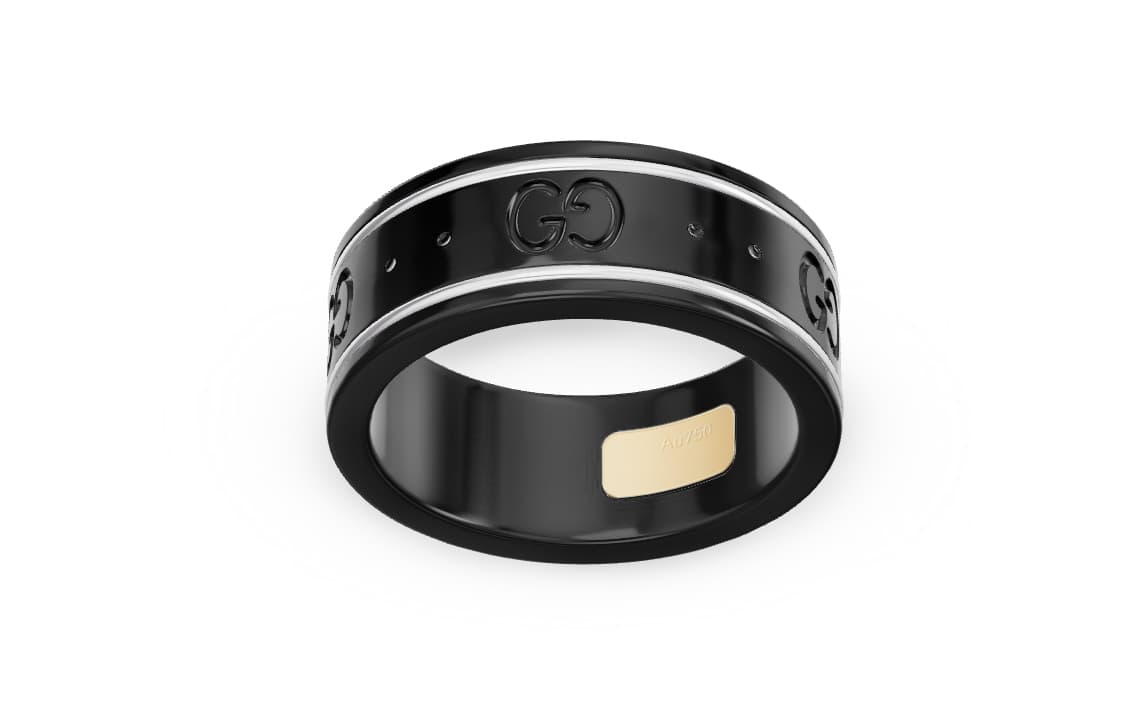 Кольцо GUCCI Icon 18K - изображение 3